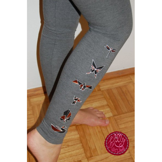 Plotterdatei - Serie Origami Flugtierchen und Vögel - Fusselfreies